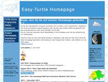 Tablet Screenshot of easy-turtle.ch